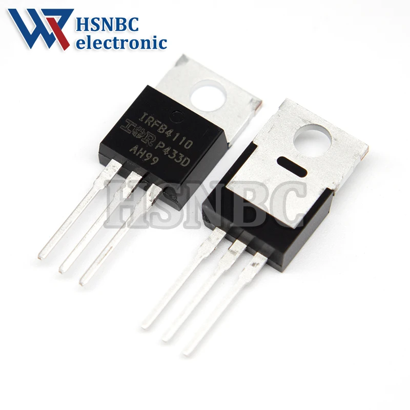 10PCS IRFB4110 IRFB4110PBF FB4110 TO-220 180A 100V N-Channel Power MOSFET Transistor 100% New Original