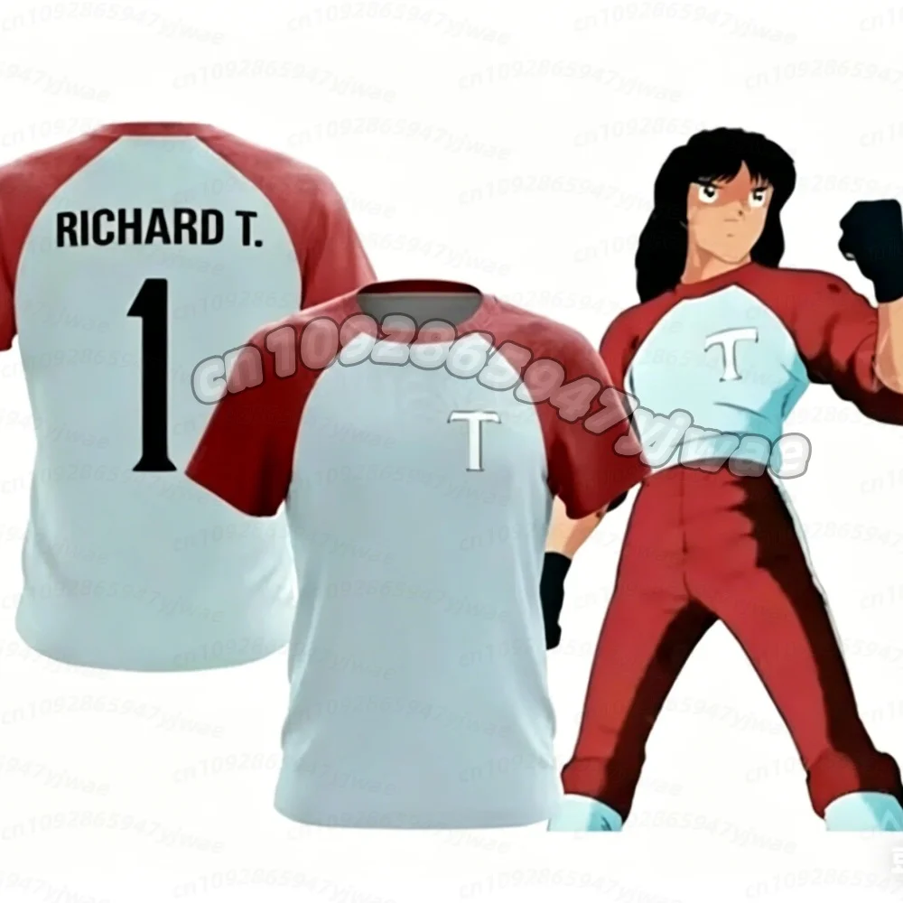2026 Anime Captain Tsubasa Fußballtrikot für Kinder und Erwachsene Nankatsu Tsubasa Toho Hyuga Misaki Wakabayashi Retro Eltern-Kind-Sporttrikot – Detail 8