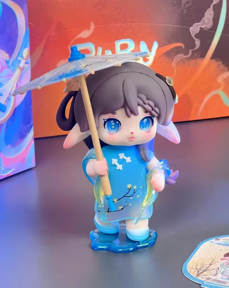 ฟิกเกอร์สะสมรุ่น Ruby Series II กล่องสุ่ม ของเล่นกล่องสุ่มสุดฮิต ตกแต่งธีมเมืองนางฟ้าชาจีน