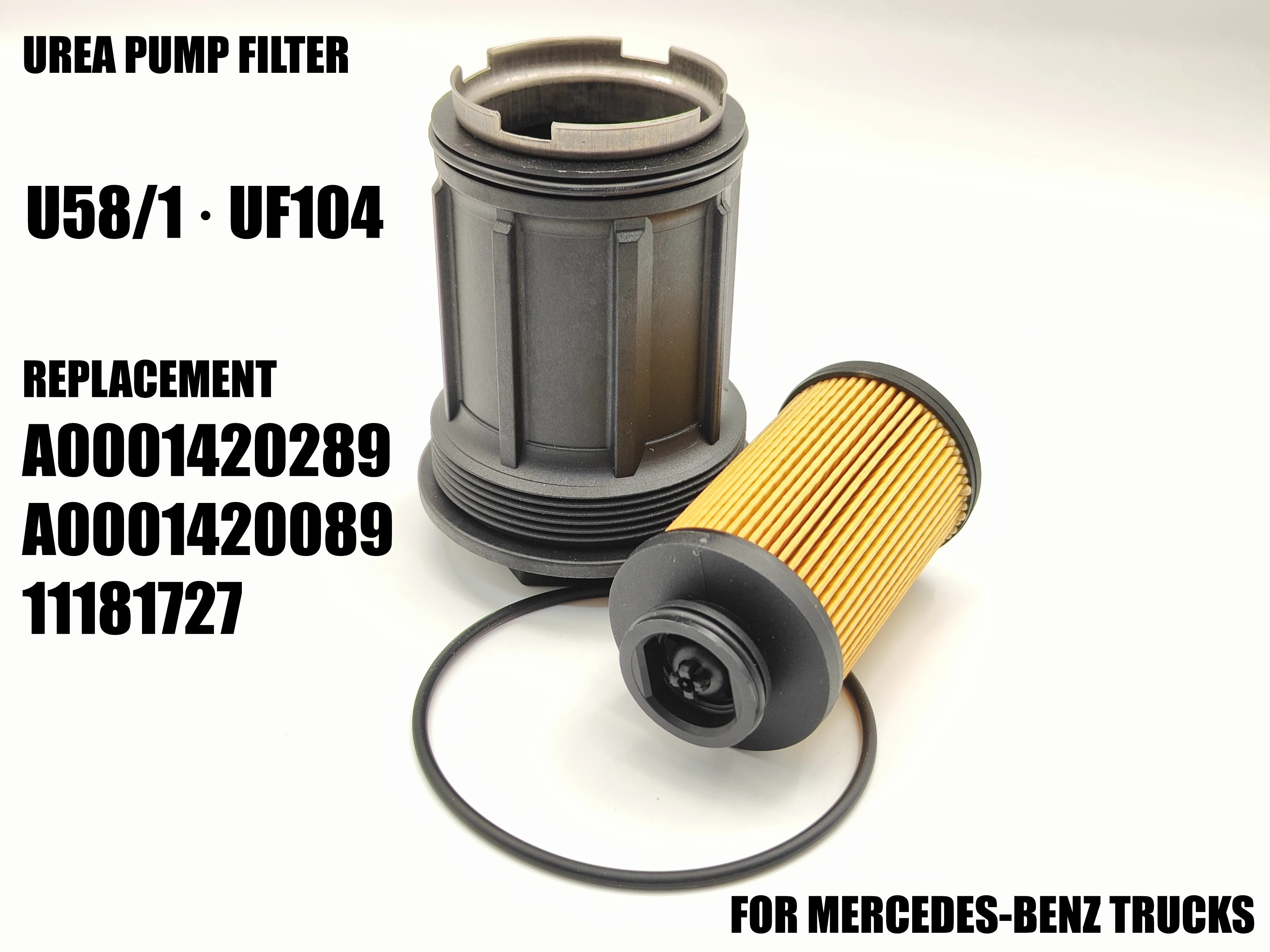 U58/1 UF104 Urea Pump Filter for Mercedes-Benz Trucks Replace A0001420289 A0001420089 11181727