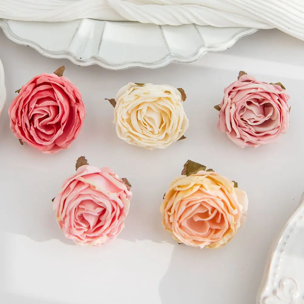 Künstliche Blume mit verbranntem Rand, Rose, Hochzeitsbrautstrauß, Dekoration für Zuhause, Valentinstag, Gartenbogen im Freien, Festival, Party, Kranz, DIY-Geschenk – Detail 6