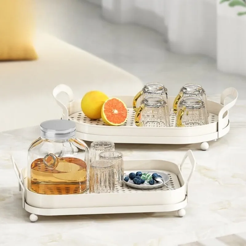 

Tea tray Household tea set Water cup Double drain Living room coffee table Fruit tray Rectangle tea cup tray