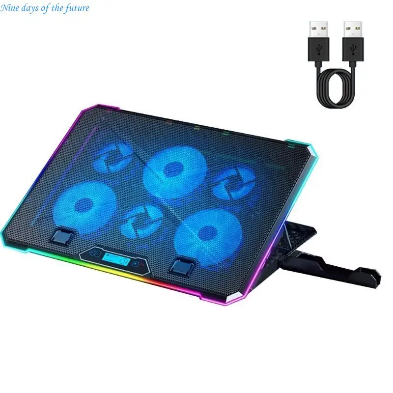 Laptop Cooling Pad Quiet Operation and Powerful Cooling Laptop Cooling Stand E65A