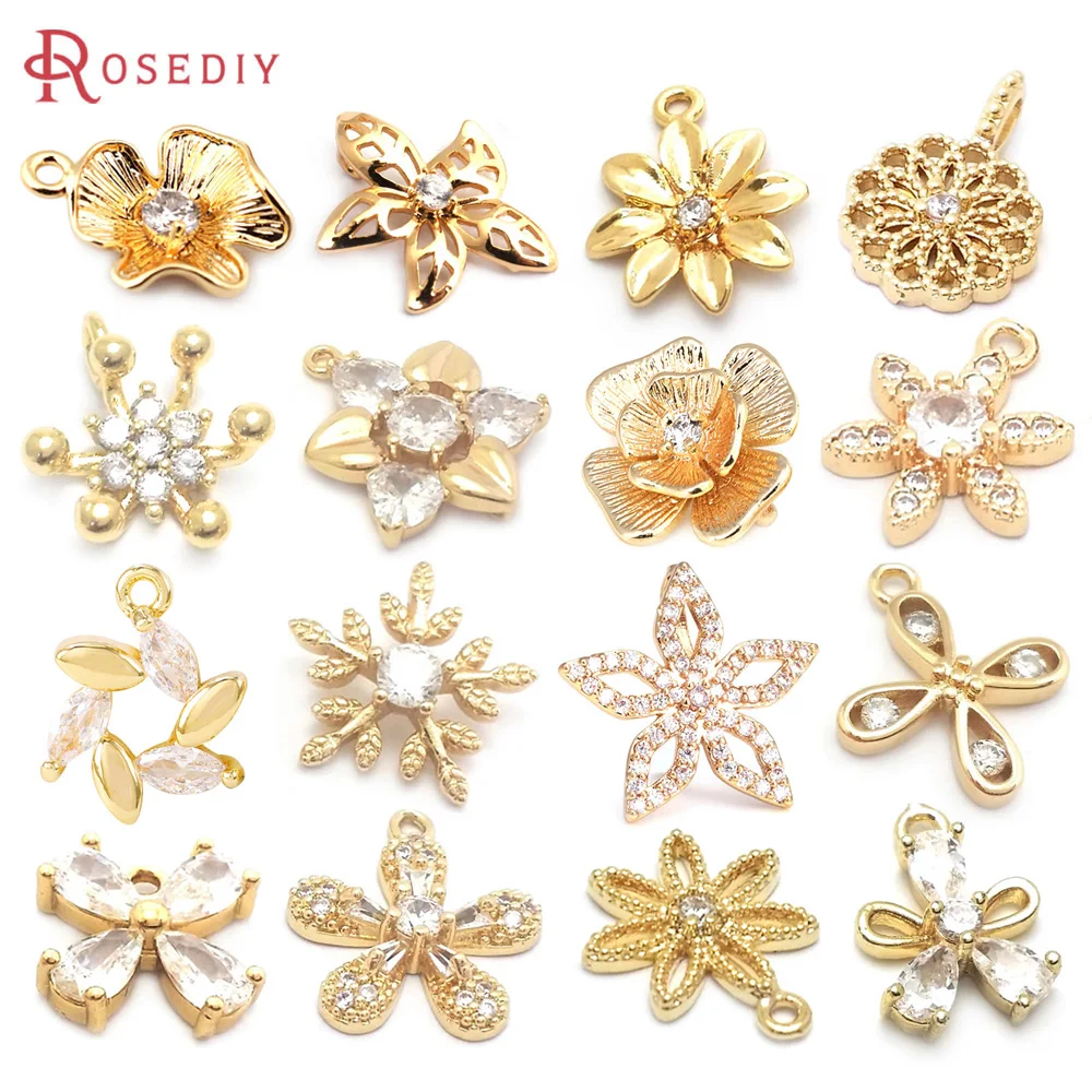 18K Gold Color Bras… - image