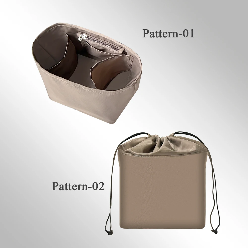 Purse Organizer Insert For Goyard Petit Flot Drawstring Bag Inner Liner Bag Storage Fit Bucket Handbag