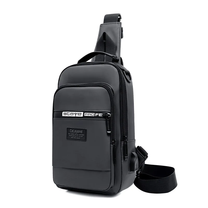 

Men Bags Sling Waist Pack Casual Small Backpack Sports Chest Bag Male Crossbody Nylon Chest Pack