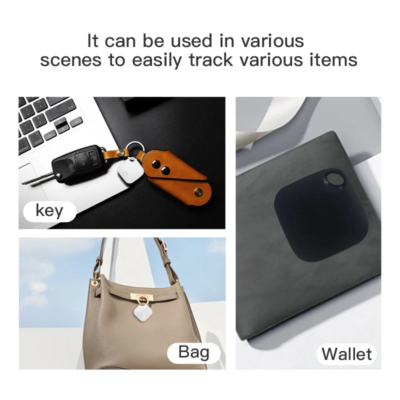 Mini Tracking Device For Apple Find My Key Smart Air Tag Child Finder Pet Car Lost Tracker Smart Bluetooth Tracker IOS System