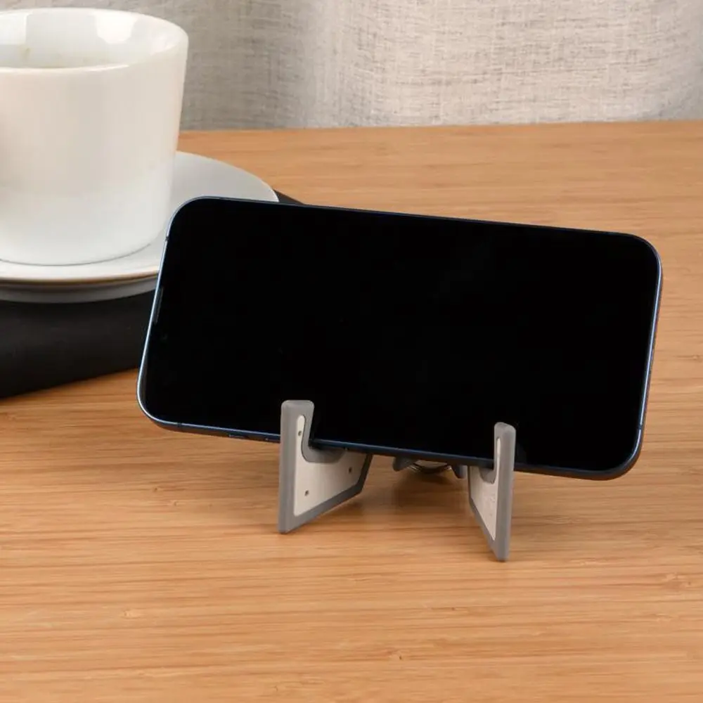 Creative Portable Mobile Phone Holder Folding Mini Size Tablet Stand Multifunctional Desktop Stand Universal