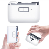 3 in 1 Electric Nail Clippers, Nail Trimmer Clippers for Seniors with Light, Electric Toe Nail Cutter for Adults Kids Baby