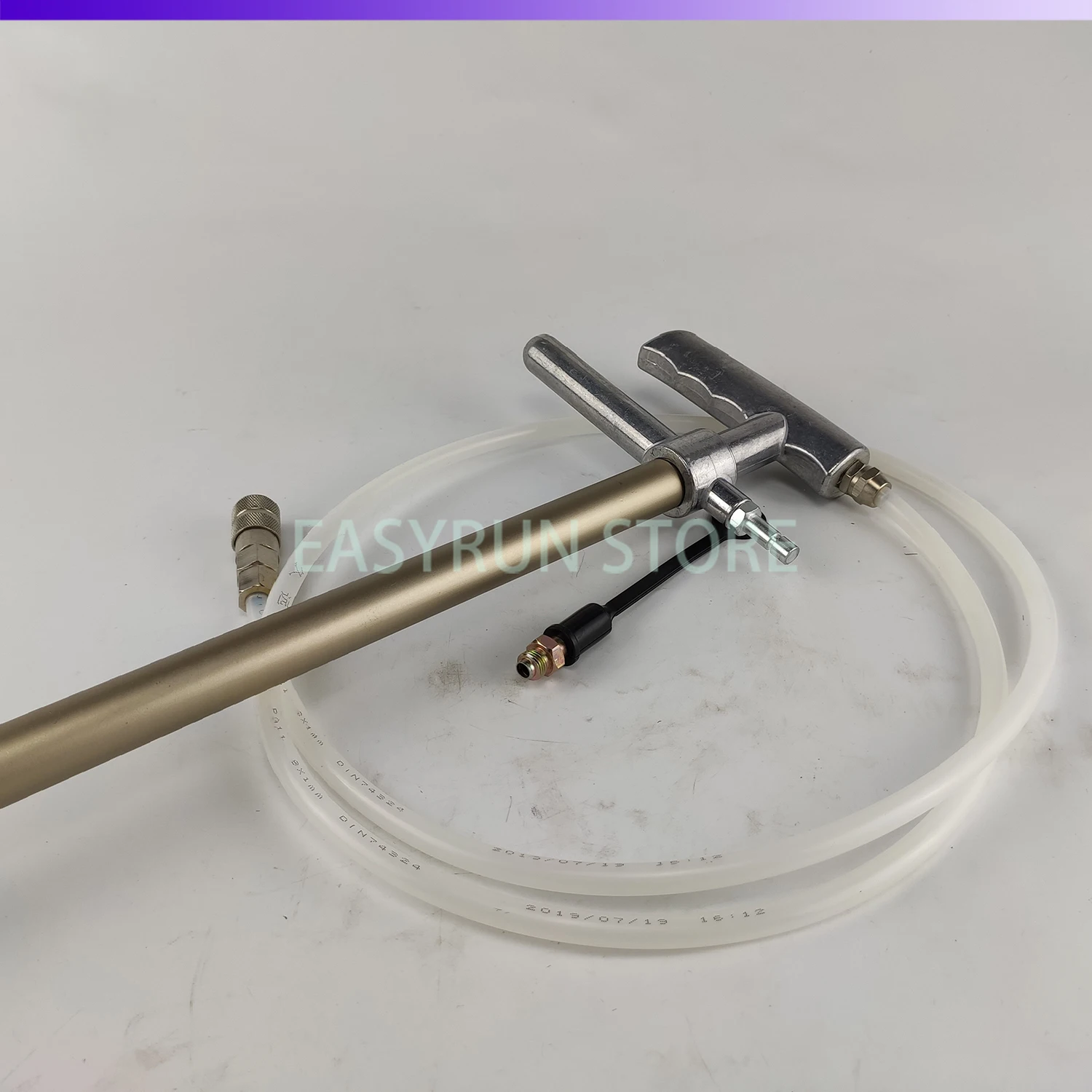 Zhejiang Liupan manual grease applicator Yuxiang YGL-L punching machine butter gun cane style manual refueling gun SJB-50Z