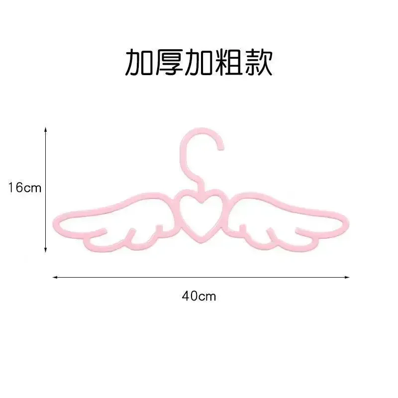 10/20pcs Clothes Hanger Heart-shaped Hanger Girl Woman Household Seamless Clothes Hanger Drying Clothes Rack  Wholesale