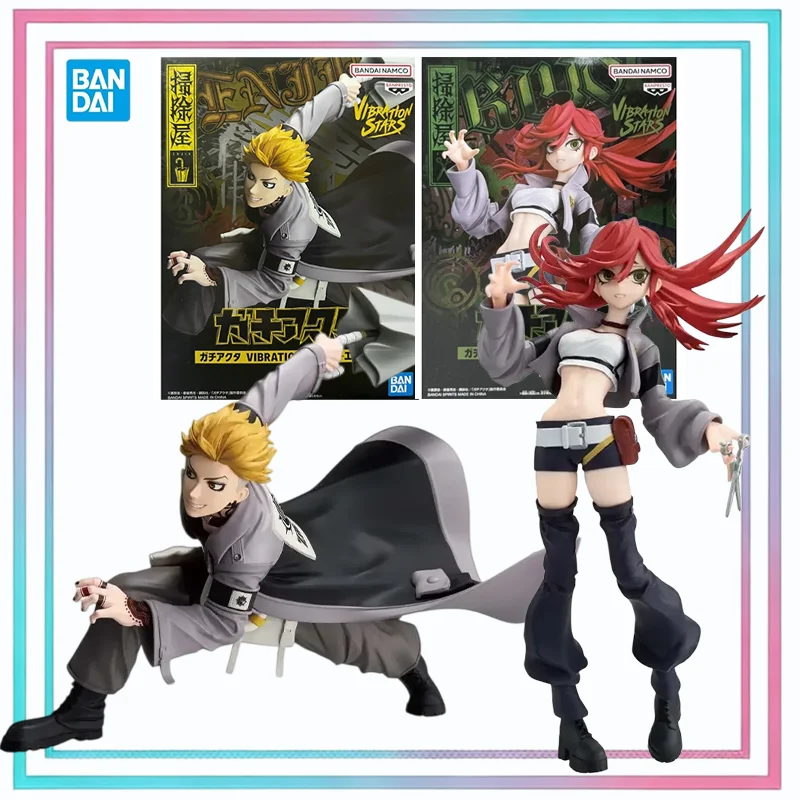 

Оригинальная коллекционная фигурка Bandai Banpresto Gachiakuta VIBRATION STARS Рио Энджин, модель аниме-персонажа, игрушка, подарок
