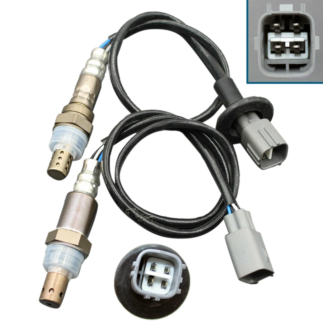 2Pcs Oxygen O2 Sensor 1 & 2 for 04-07 2008 2009 Toyota Prius 1.5L