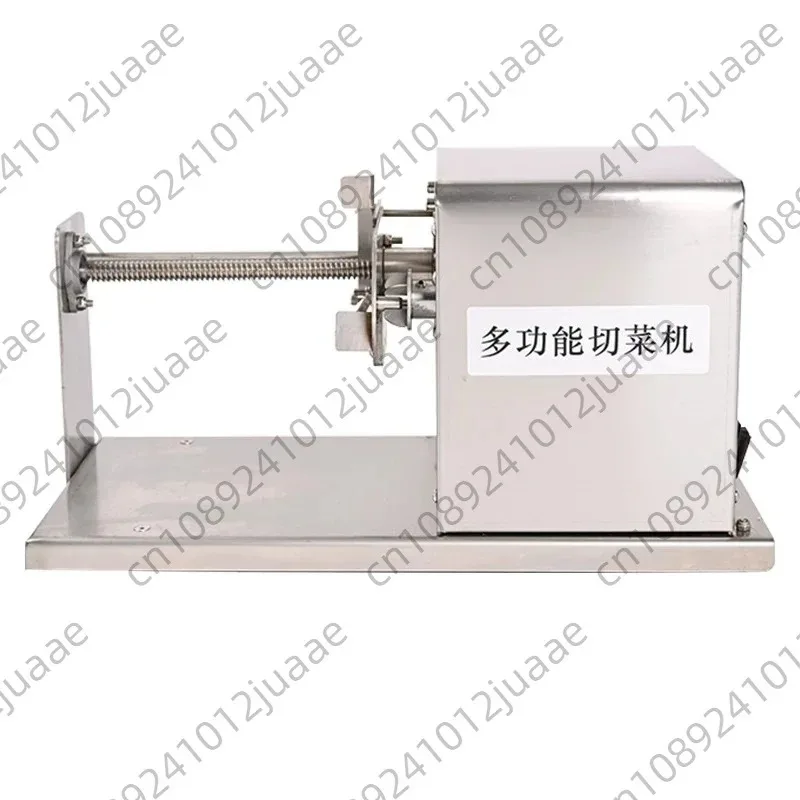 All stainless steel shredder is multi-functional. Vegetable cutter potatoes can be processed into potato towers or filaments