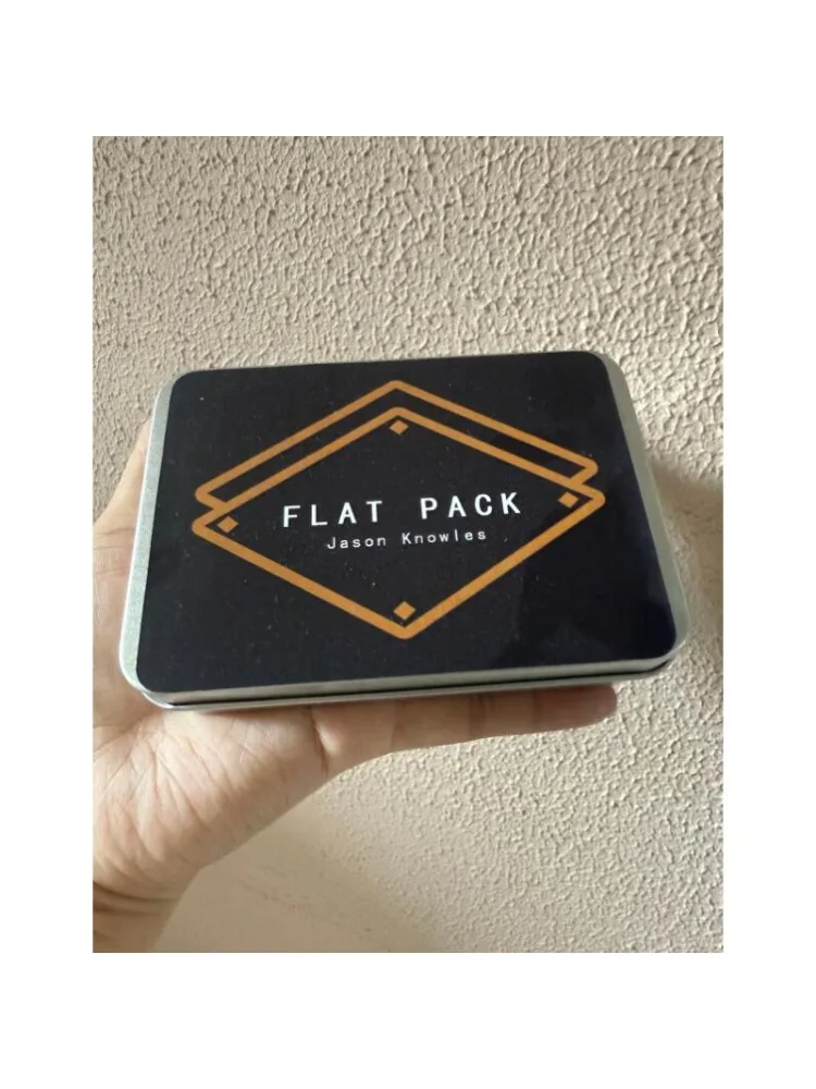 Pack plat par Jason Knowles gros plan tours de magie carte Magia Magie magie magiques de rue accessoires Gimmicks Illusions Poker Deck