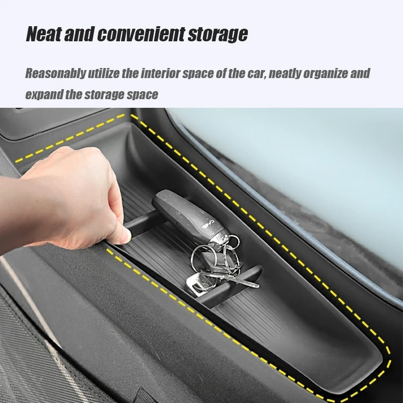 For BYD Seagull Dolphin Mini 2023 2024 Storage box under central control Layered storage box Storage box under armrest box