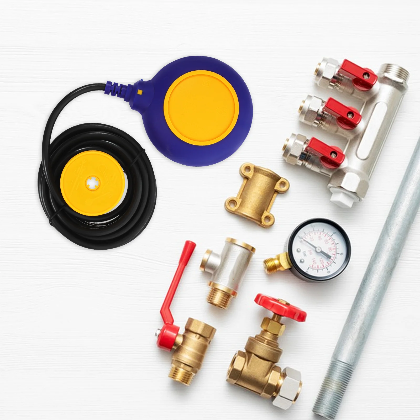 تعويم التبديل وحدة تحكم في المستوى السائل مقاوم للماء خزان المياه إمدادات المياه الاستشعار التحكم الآلي لإدارة تصريف المضخة