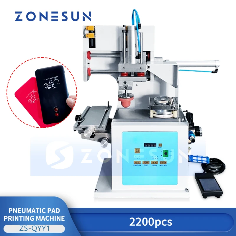 Zonesun Pad Printer Pad Printing Machine Pad Printing Supplies Pneumatic Pad Printing Equipment ZS-QYY1