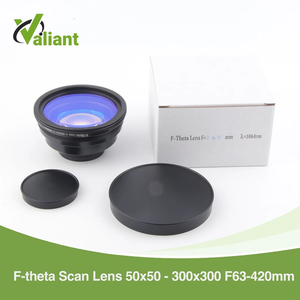 F-theta Scan Lens Field Lens 1064nm 50x50 - 300x300 F63-420mm for 1064nm YAG Optical Fiber Laser Marking Machine Parts