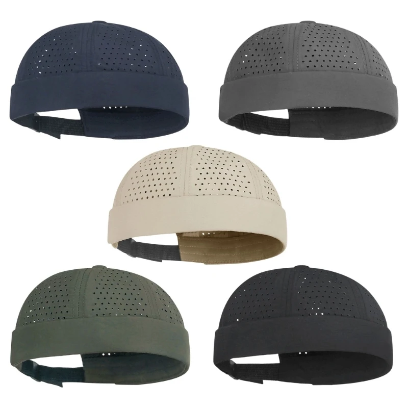 Unique Breathable Mesh Skull Cap Fashion Hat For Outdoor Sports And Daily Wear