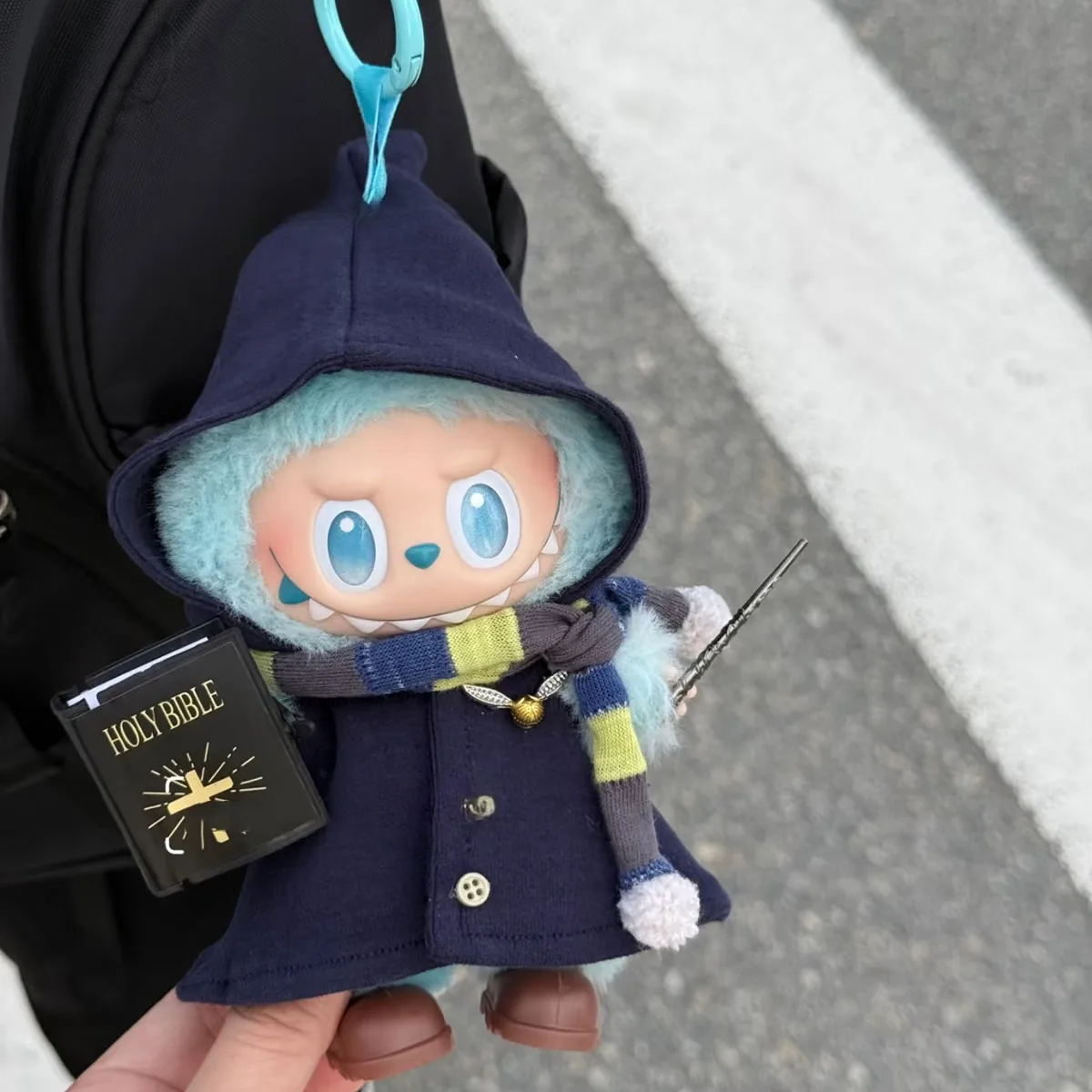 【Sem boneca】 linda capa de elfo roupas mini boneca roupas vestir-se roupa para labubu roupas de decoração de natal