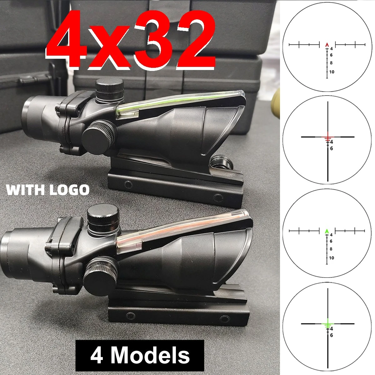 4X32 Red Dot Real F…