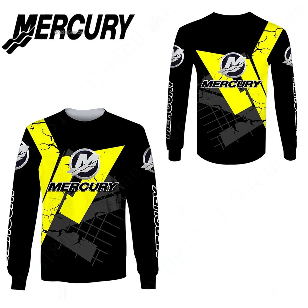 Mercury T-shirts Harajuku O Neck Long Sleeve Anime 3D Printing Oversized T-shirt Casual T Shirt For Men Women Unisex Clothing