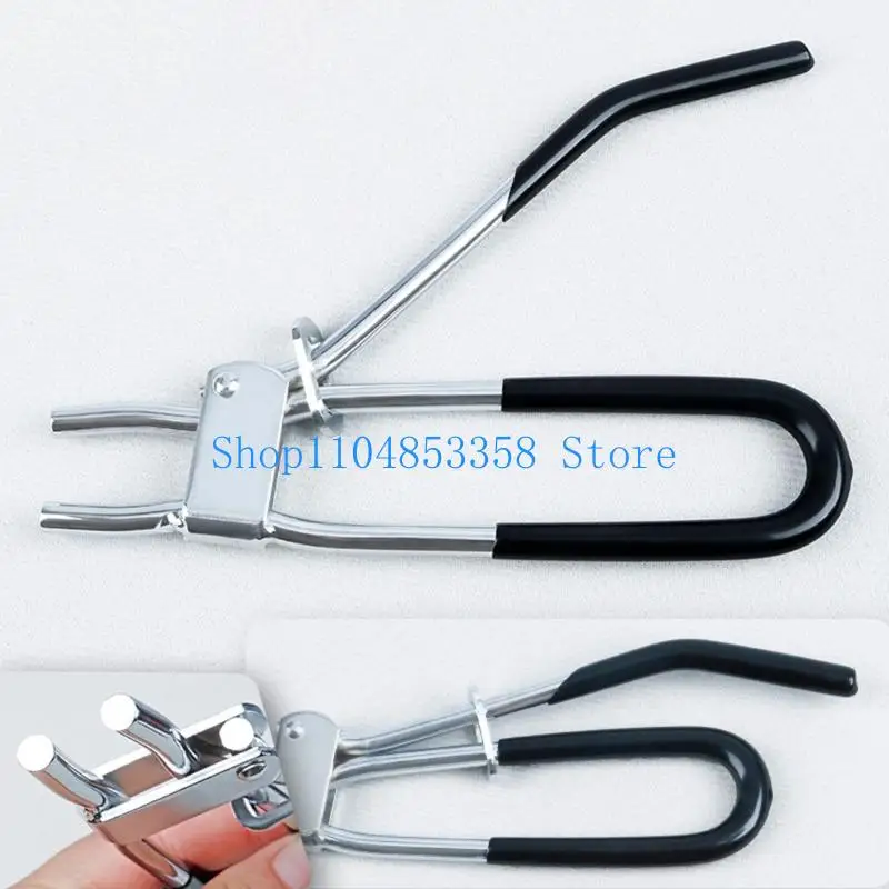 

652F Car Hose Clamp Pliers Repair Hand Tool Brake Line Clamp Pinch Off Pliers for Oil Line Pipes Hydraulic Hose Pinch Tool