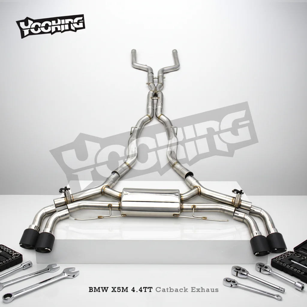 

OBM Catback Car For BMW X5/X5M 4.4TT 2010-2018 Stainless Steel Exhaust Pipes