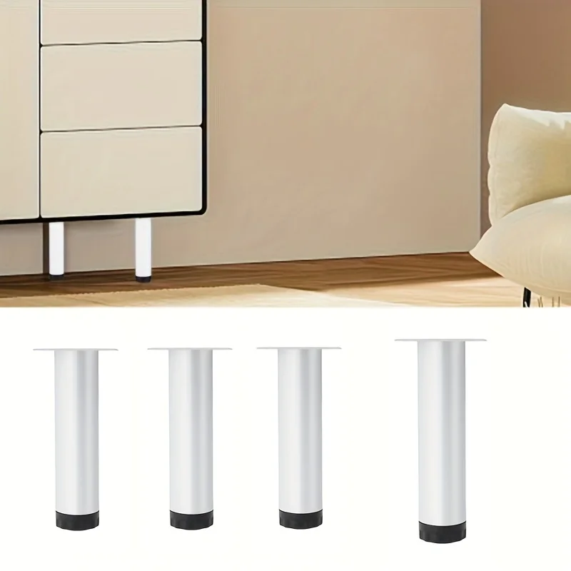 4pcs 10/15cm adjustable furniture legs support legs, adjustable height, suitable for sofas, coffee tables, desks furniture leg