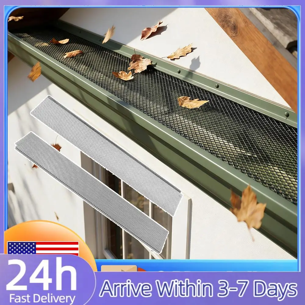 

Набор из 70 штук защитных сеток для водосточных желобов из нержавеющей стали, микросетка, 6 дюймов x 210 футов, для защиты водостоков от осадочных вод