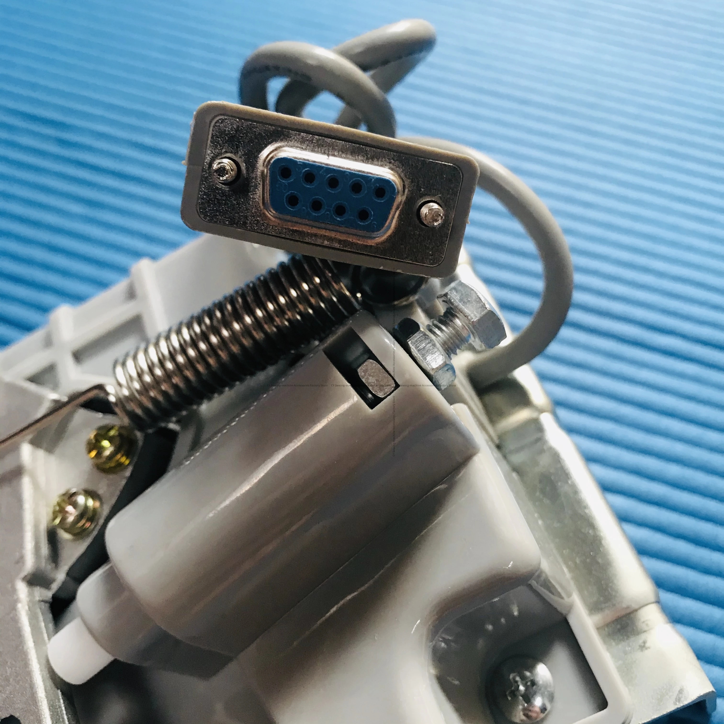 تايوان عرافة Hosing I70 I60 ماكينة خياطة التحكم بالقدم آلة الأسطوانة Kingtex Xingling Xingrui الذهبي عجلة وحدة تحكم بالقدم #2