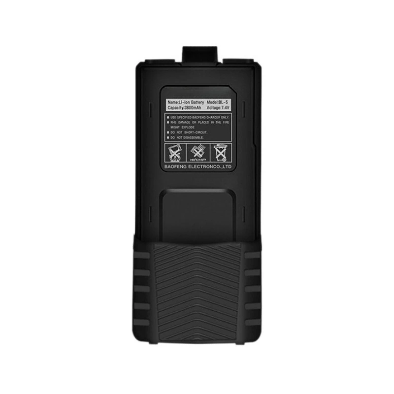 สําหรับ BAOFENG UV5R Walkie-Talkie แบตเตอรี่ UV-5R แบตเตอรี่ลิเธียมความจุขยาย