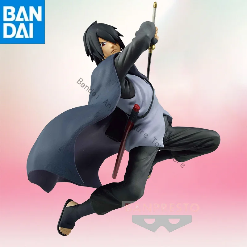 Figur model PVC Uchiha Sasuke BORUTO NARUTO NEXT GENERATIONS VIBRATION STARS asli BANDAI NAMCO BANPRESTO