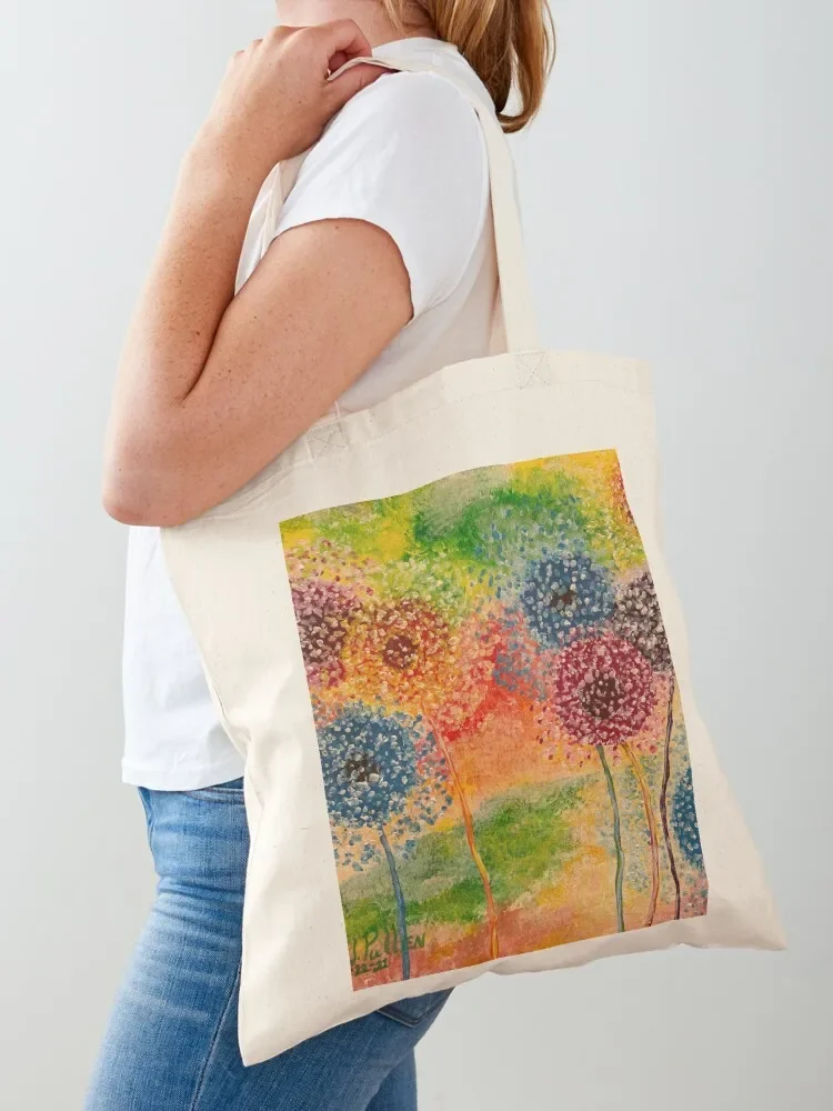 

Сумка-тоут Sarah’s Dandelions, женская сумка, роскошная женская сумка-шоппер, женская сумка в подарок