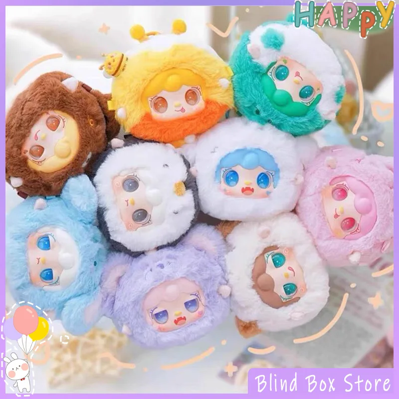 

Genuine Yooki Cute Mix Pass Series Vinyl Blind Box Doll Room Collection Decoration Kawaii Doll Mystery Box Toy Christmas Gift