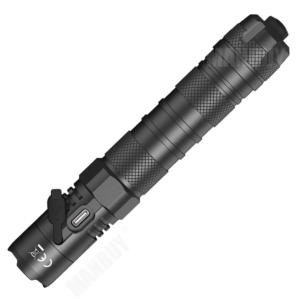 SALE nitecore MH12-v2 1200 Lumen LED USB type-C Rechargeable Flashlight + NL2150 5000mAh 21700 Battery  NTR10 Tactical Ring Pro