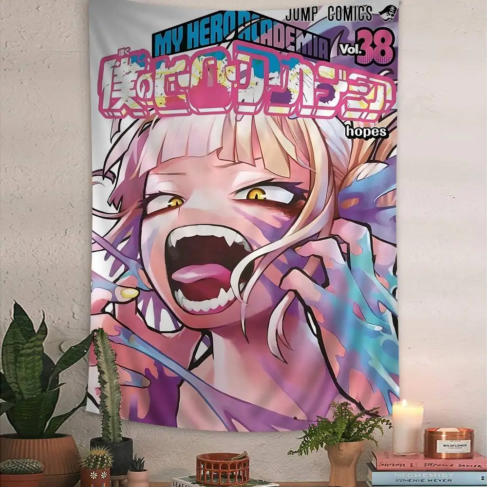 cool Anime My Hero A-academia Classic Hanging Bohemian Tapestry Hanging Tarot Hippie Wall Rugs Dorm Japanese Tapestry