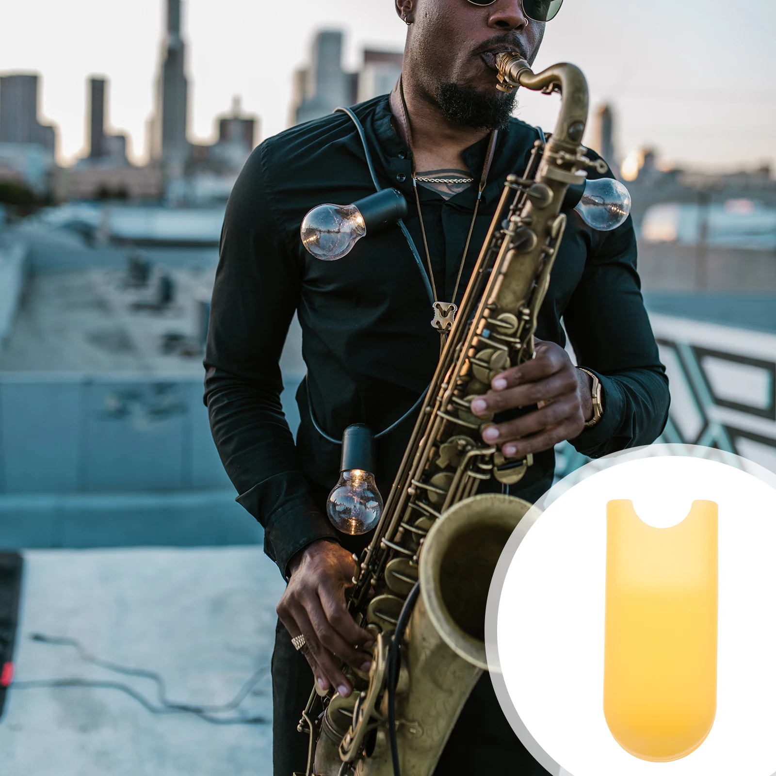 

Saxophone Hand Holder Thumb Protector Pad Cushion Cover Instruments Accessories Non-slip Finger