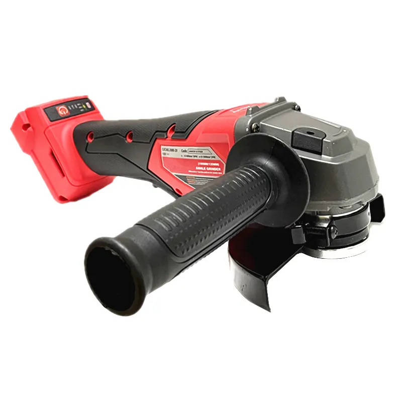 Imagem -02 - Brushless Angle Grinder Ferramentas Elétricas Fit para Milwaukee 18v Bateria 125 mm 10000rpm Faça Você Mesmo Corte Polimento Máquina de Moagem