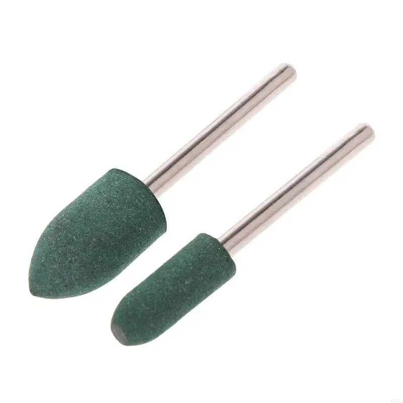 C90A 5 Pieces Abrasive Stone Points Set for Rust Removal of Rusted Metal Durable