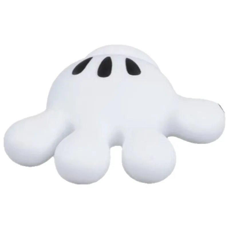 Cute Mickey Palm Multi‑Function Traceless Suction Cup Hook, Toothbrush Holder, Towel Hanger, Data Cable Winder