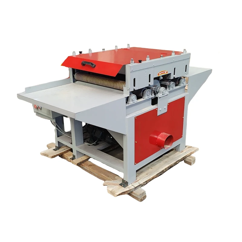 Wooden Pallet Multi-layer Board Cutting Machine Log Multi-blade Sawing Machine Woodworking Plank Square Wood Slitting Saw