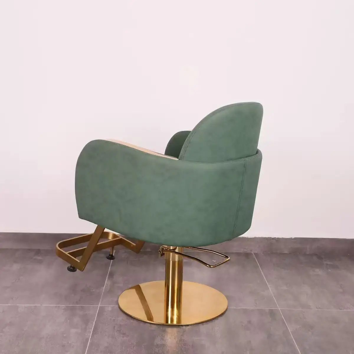 Barber Shop Special Hair Salon Chair Barber Chair Hair Cutting Chair Lift Rotating Stylish Light Luxury Perm And Dyeing
