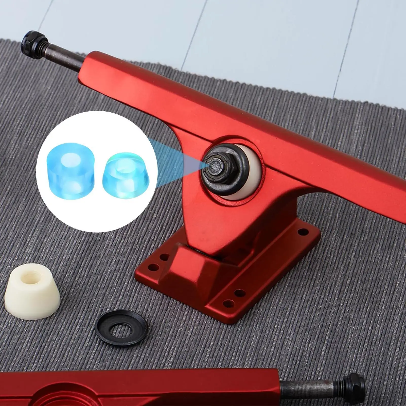 قطع غيار البطانات لشاحنة لوح التزلج مع مجموعة إعادة بناء شاحنات التزلج المتوسطة لغسالة الشارع بارك الإنحدار خدعة التزلج #3