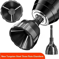 Tungsten Steel Deburring Chamfer Tool Drill Bit Deburring External Chamfer Tool Remove Burr For Repair Bolt Thread Drilling Tool