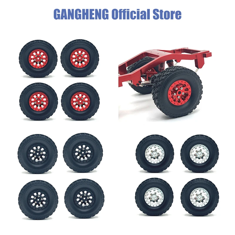 

WPL 1/16 MN1/12 MN82 LC79 MN78 D90 D91 D96 99S JJRC FY Remote control car four-wheel clamp wheel metal modification accessories