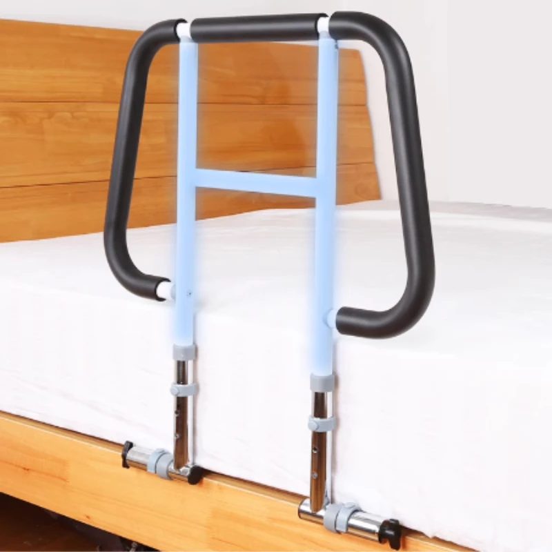 

Foldable Assistive Bed Rail for Elderly Bedside Guard Rail Fall Prevention for Seniors Universal Bedside Handle Without Drilling