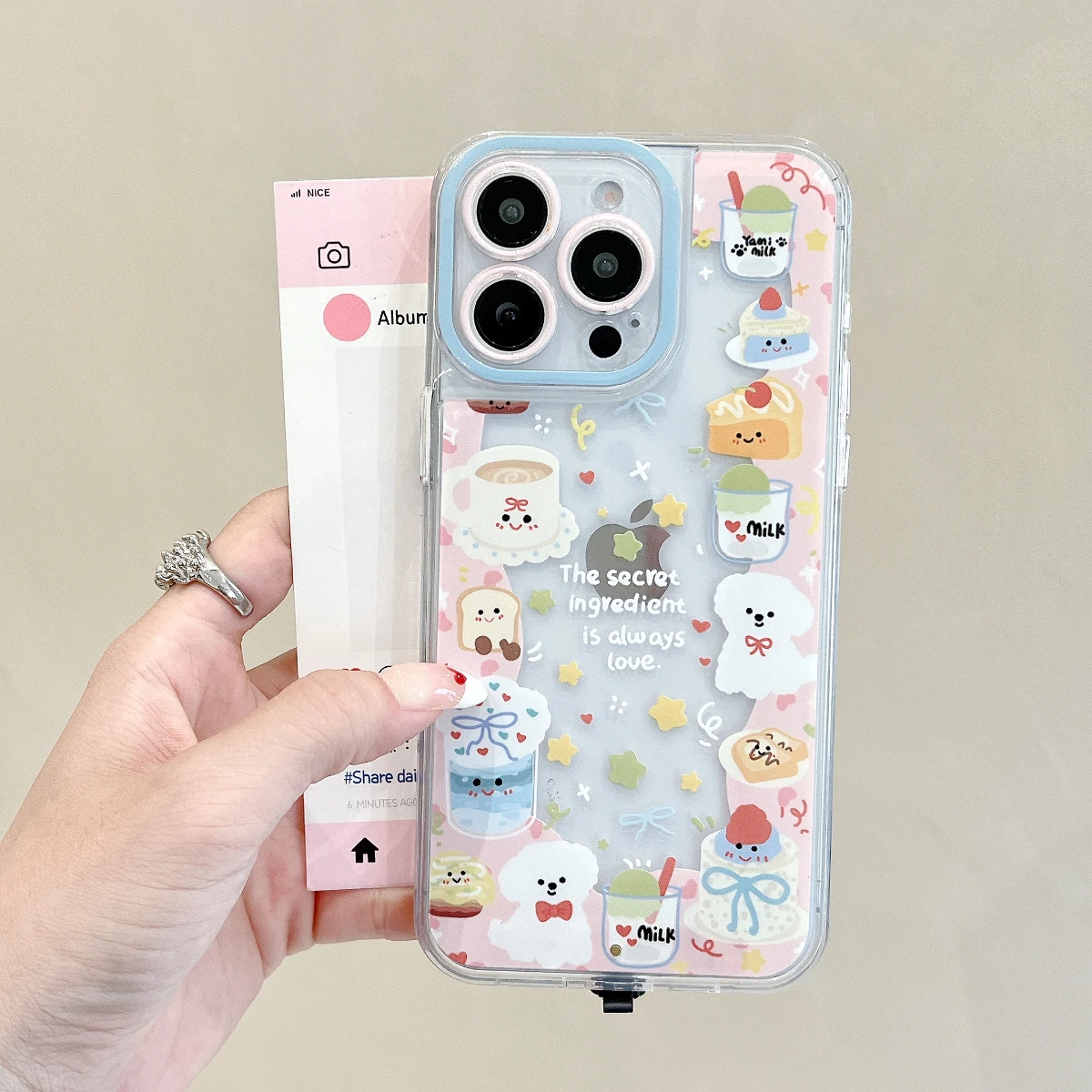 

Change Color Luminous Call Light Up Flash Cute Puppy Kitty Cat Phone Case For iPhone 16 15 13 12 11 17 14 Pro Max Plus Cover