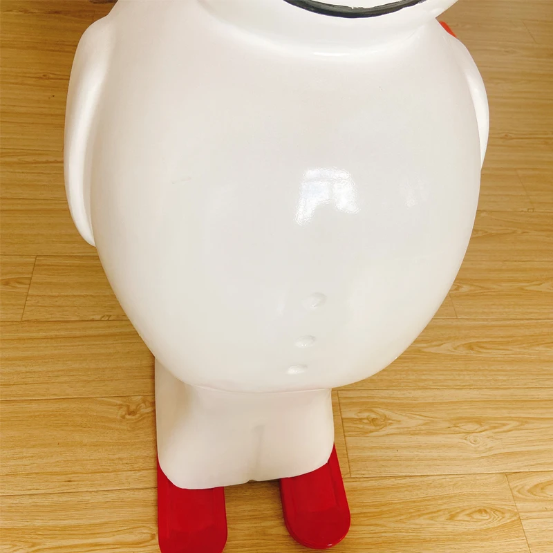 Interesting White Snowman Skating Aid Trainer Walker Equipment For Winter Sports Training On Ice Rink